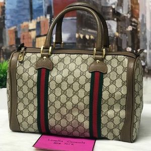 GUCCI VINTAGE DOCTORS/BOSTON BAG